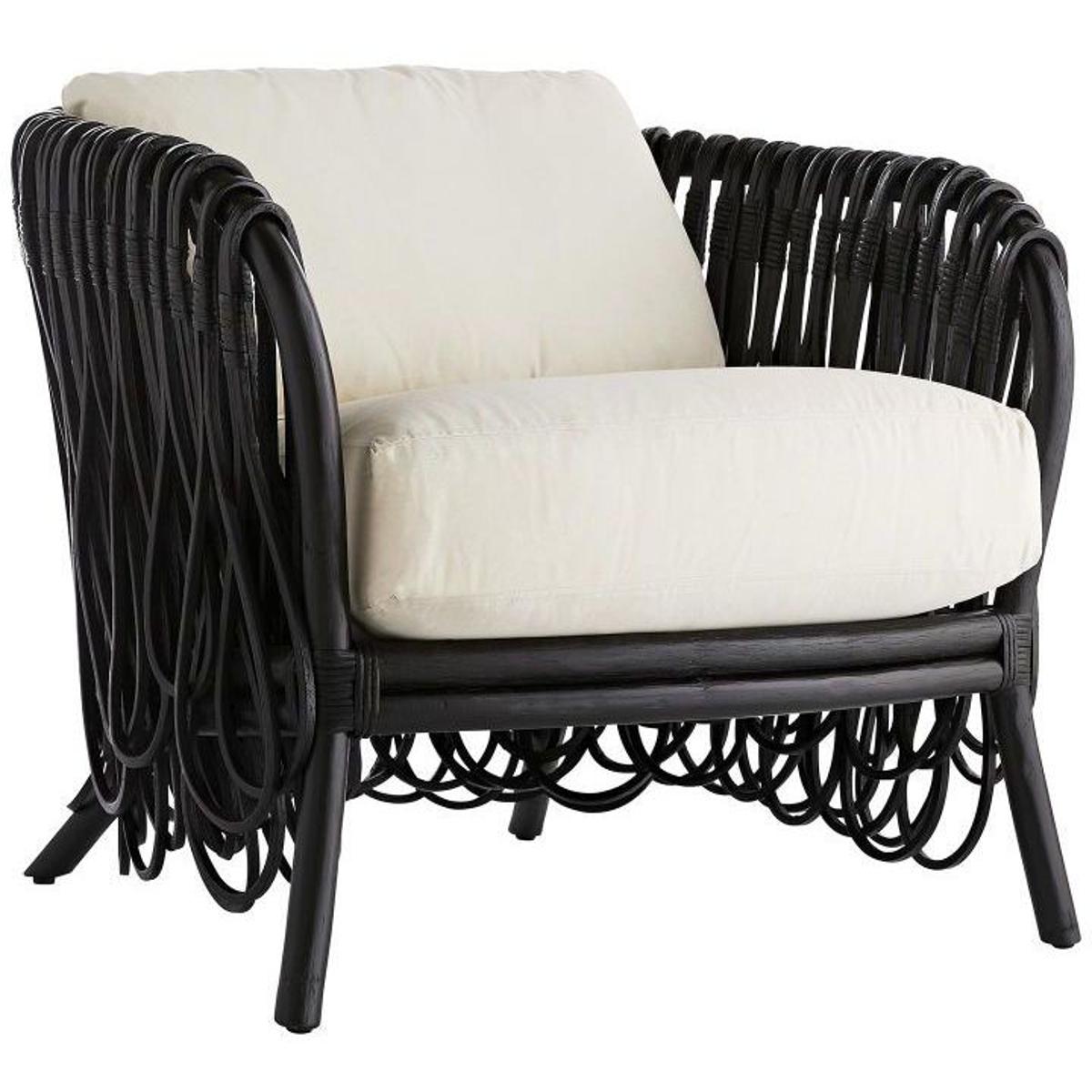 Arteriors 5541 Strata White Lounge Chair