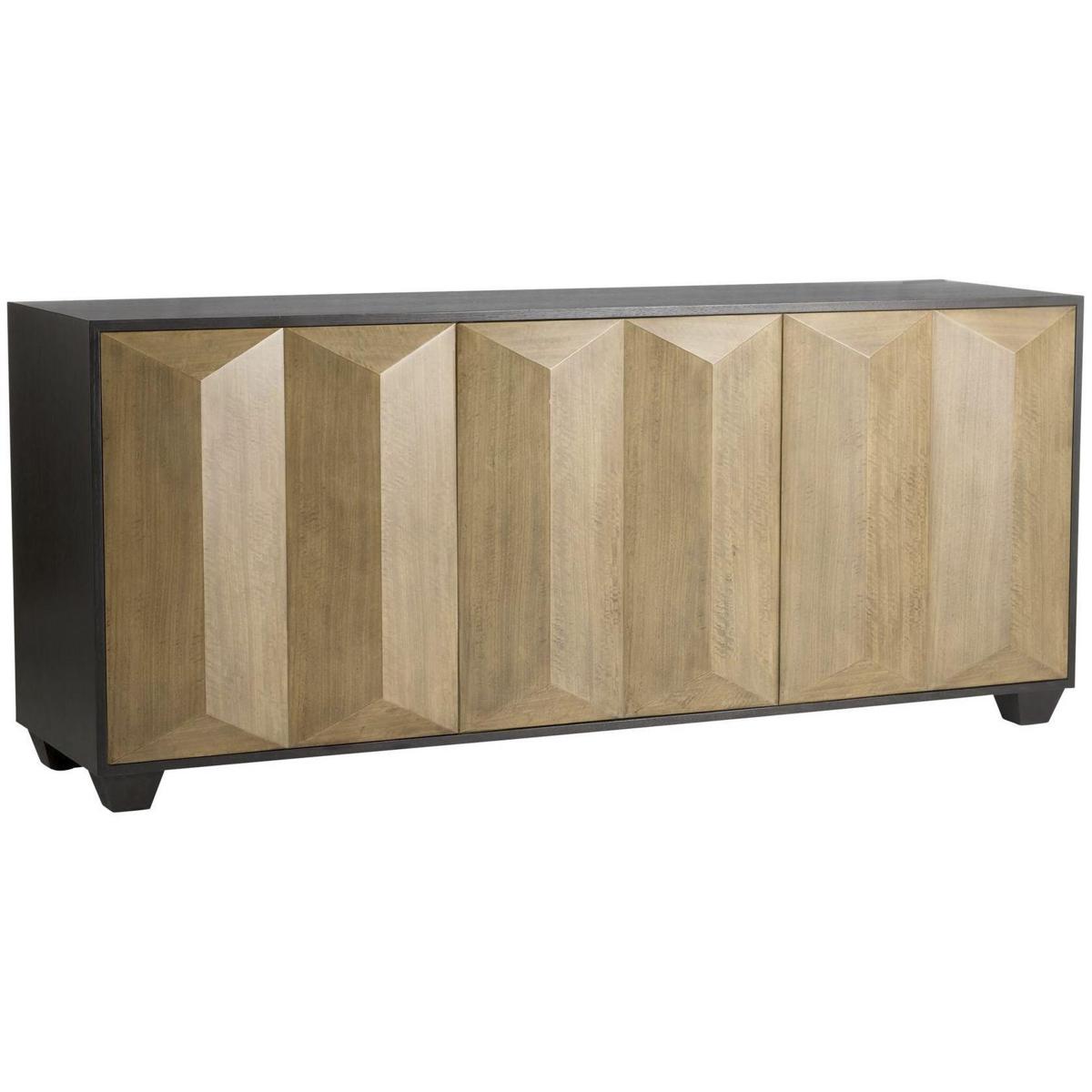 Arteriors 5755 Sapphire 34 inch Chamois Gray Credenza