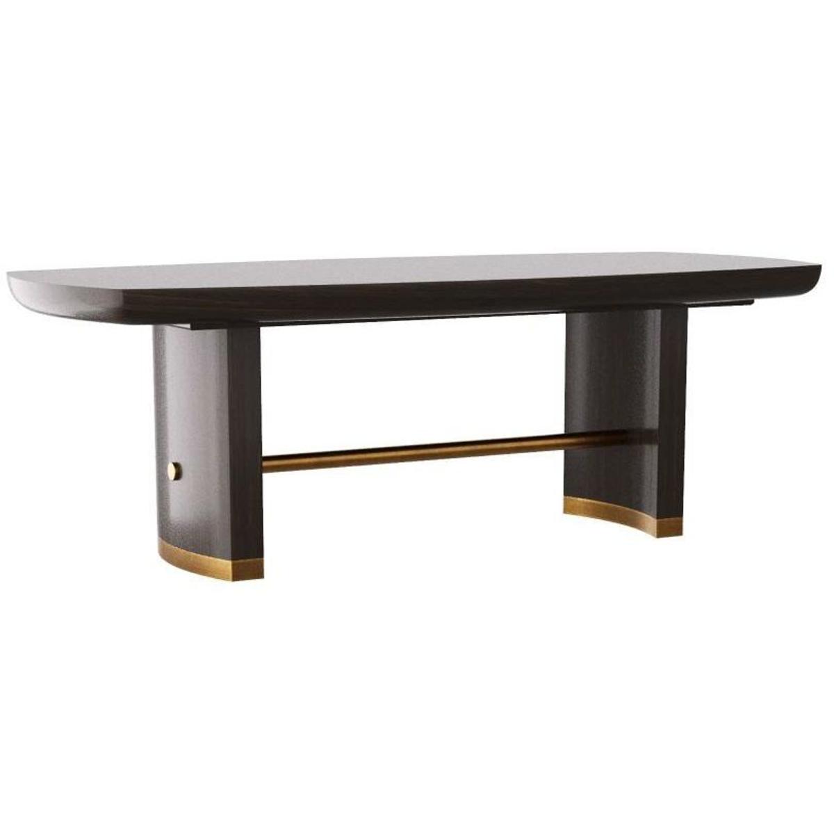 Arteriors 5760 Pembroke 84.5 X 31 inch Ebony Dining Table