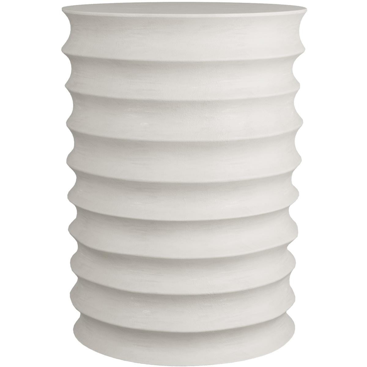 Arteriors 6964 Reiko 14.5 inch White Gesso Accent Table