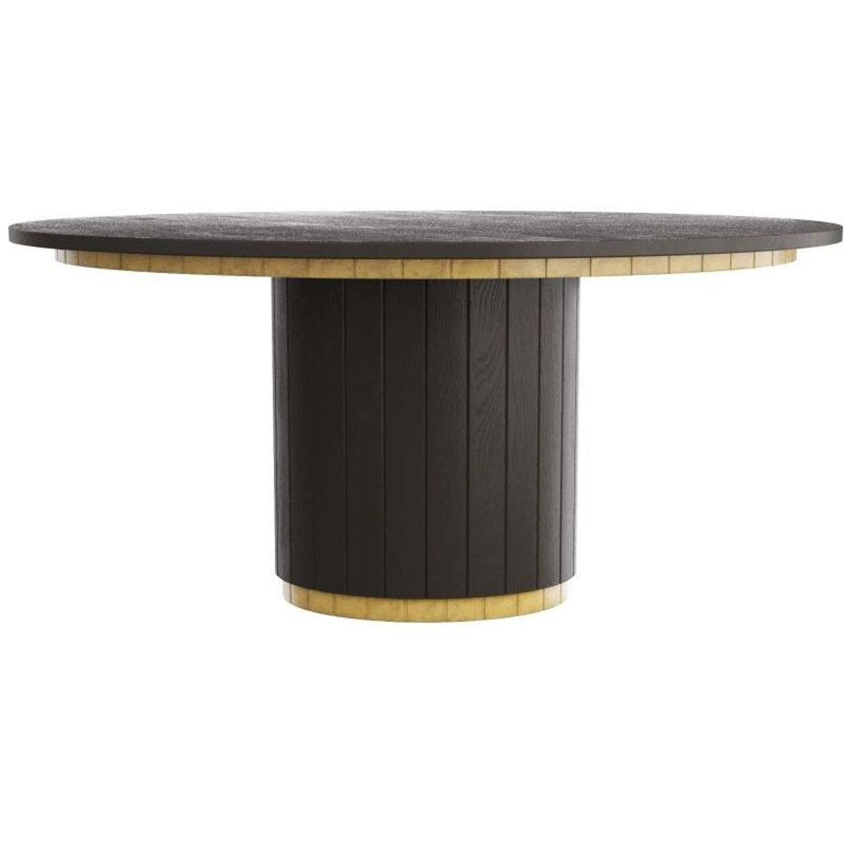 Arteriors 6970 Reid 60 inch Ebony Dining Table