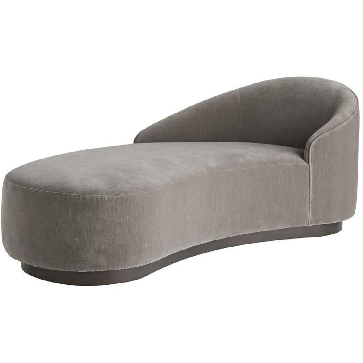 Arteriors 8145 Turner Sharkskin Chaise, Left Arm