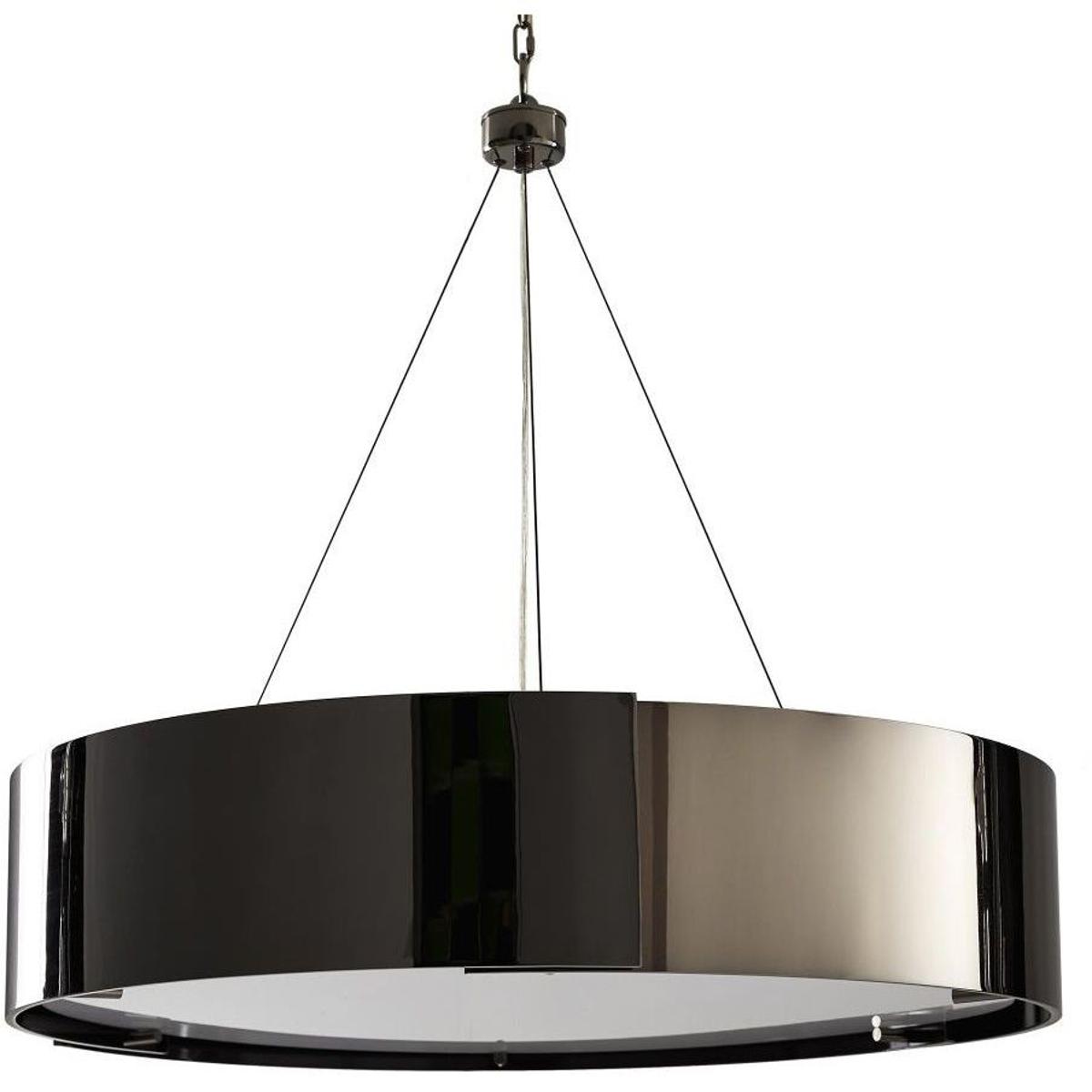 Arteriors 89448 Dante 5 Light 35 inch Black Nickel Chandelier Ceiling Light