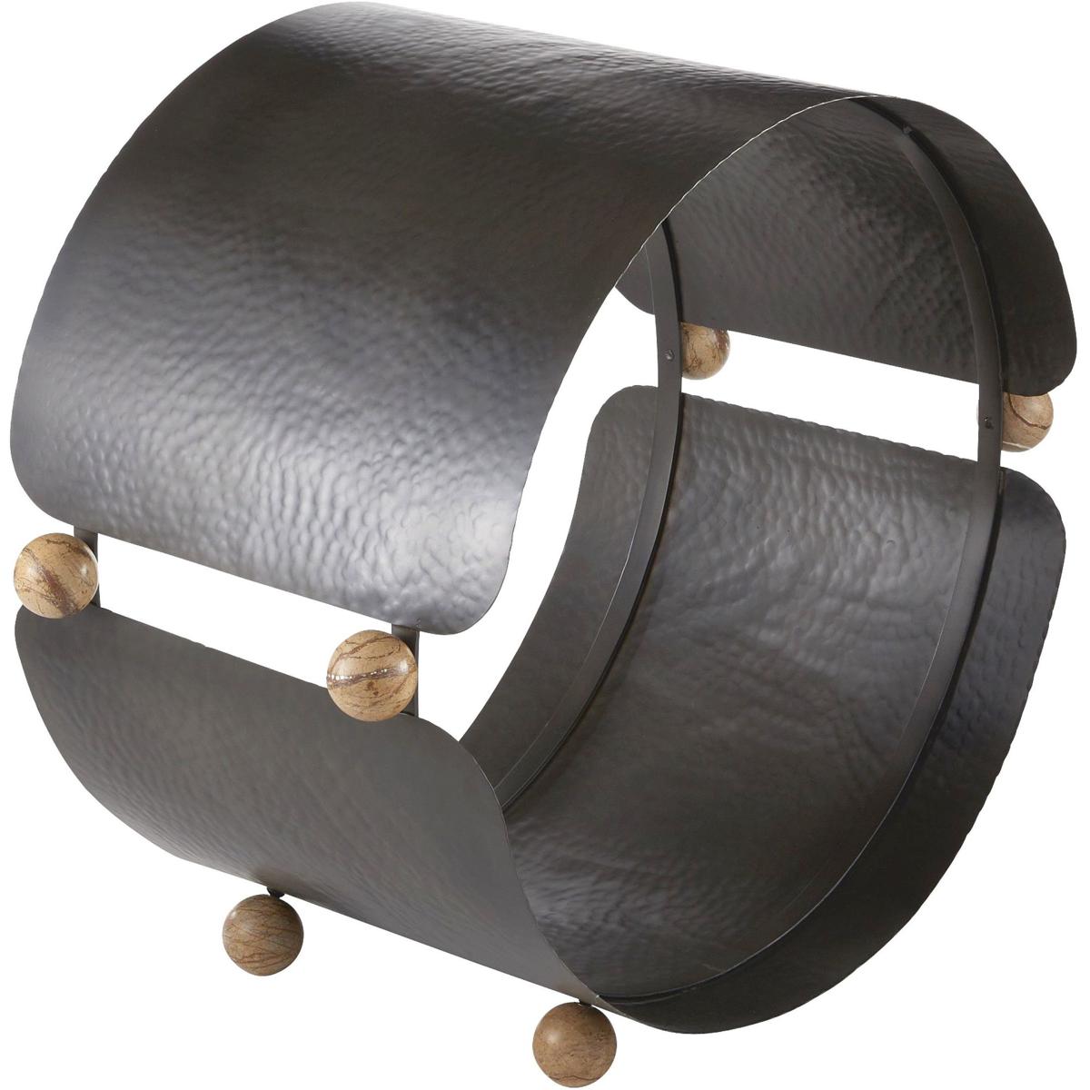 Blackened Iron Sienna Decorative Accent