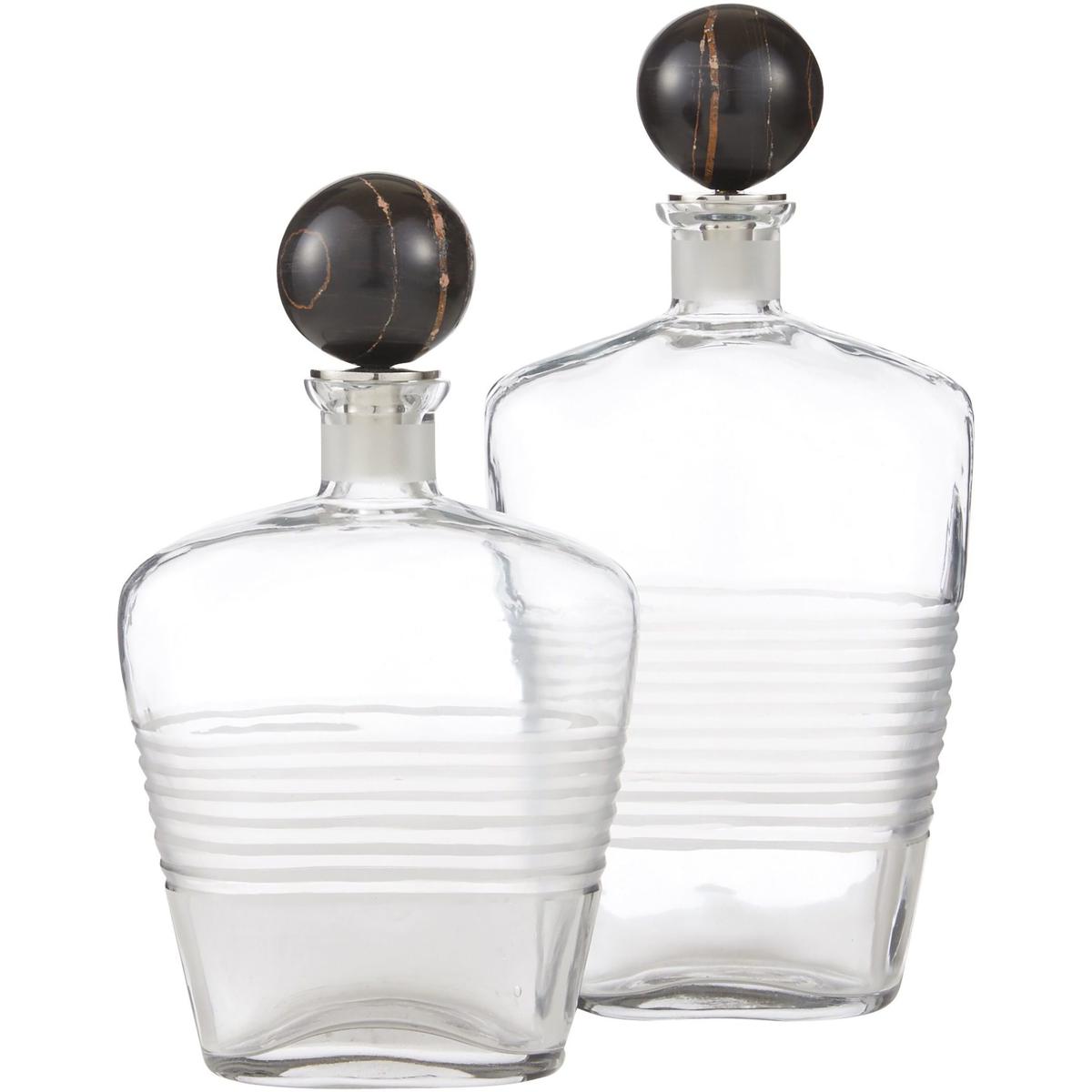Arteriors ARI14 Eaves Decanters, Set of 2