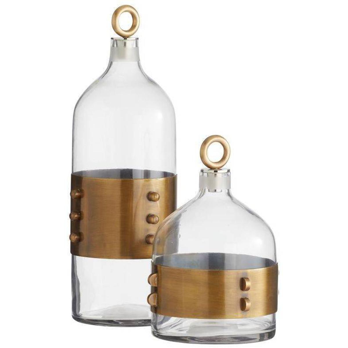 Arteriors ARI17 Hancock 10 X 6.5 inch Decanters, Set of 2