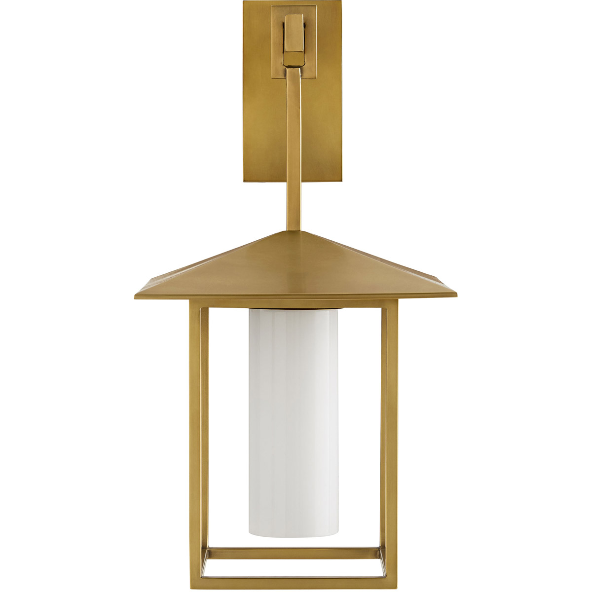 Arteriors DB49011 Temple 1 Light 13 inch Antique Brass Sconce Wall Light