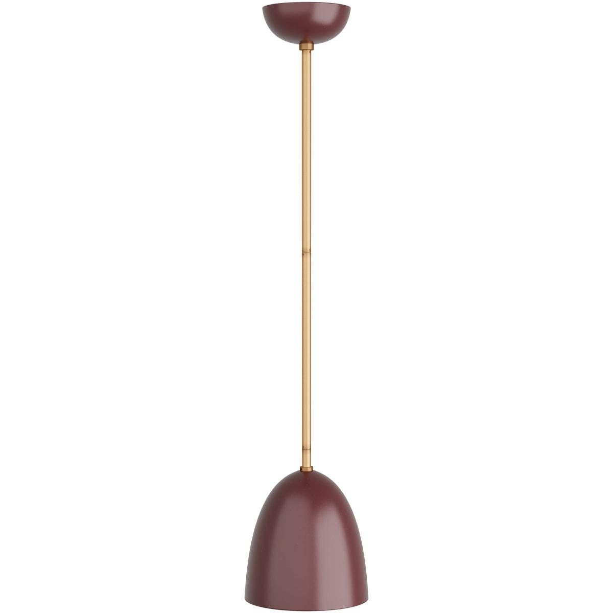 Arteriors DFC01 Wade 1 Light 85 inch Oxblood Flush Mount Ceiling Light