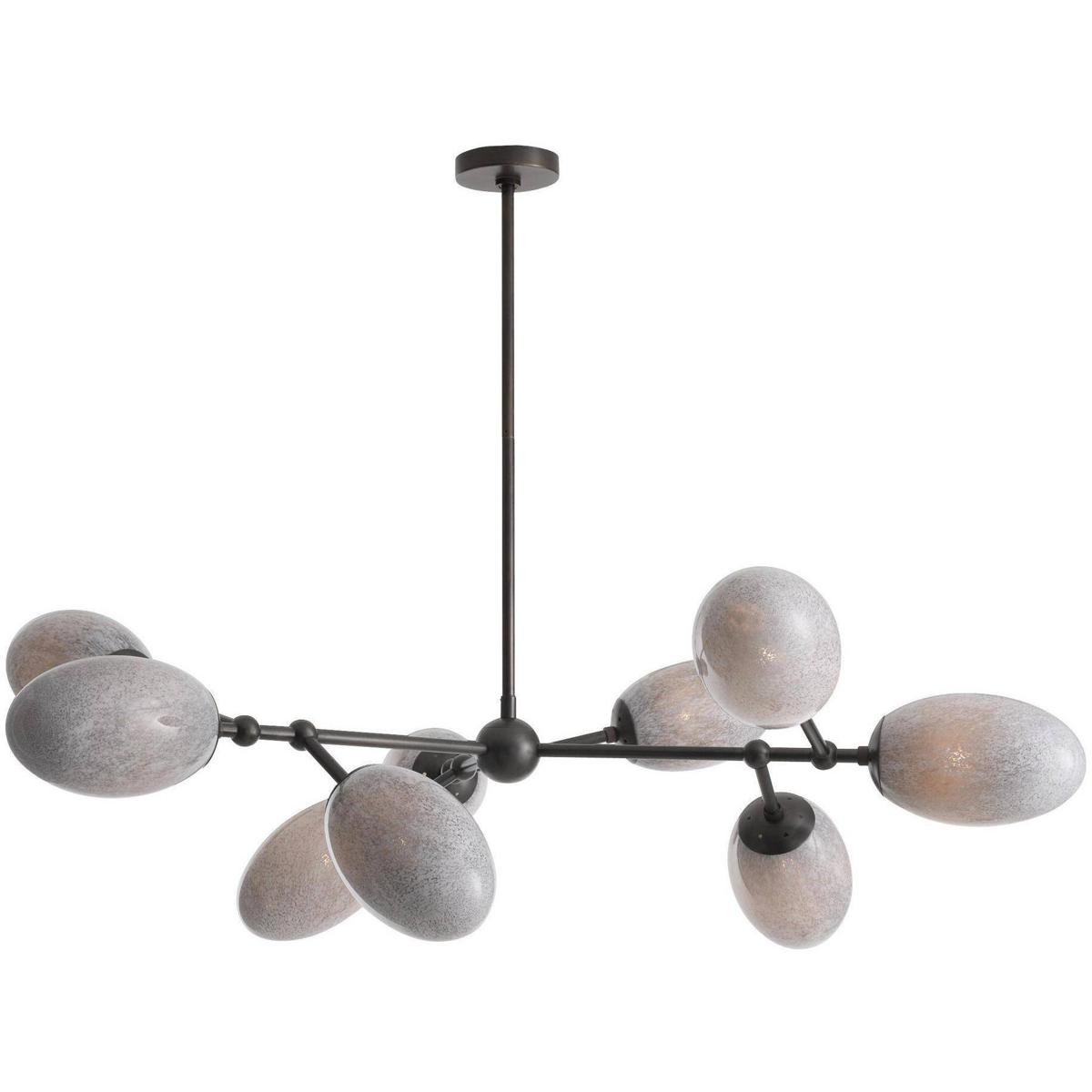 Arteriors DLC48 Celeste 9 Light 52 inch English Bronze Chandelier Ceiling Light