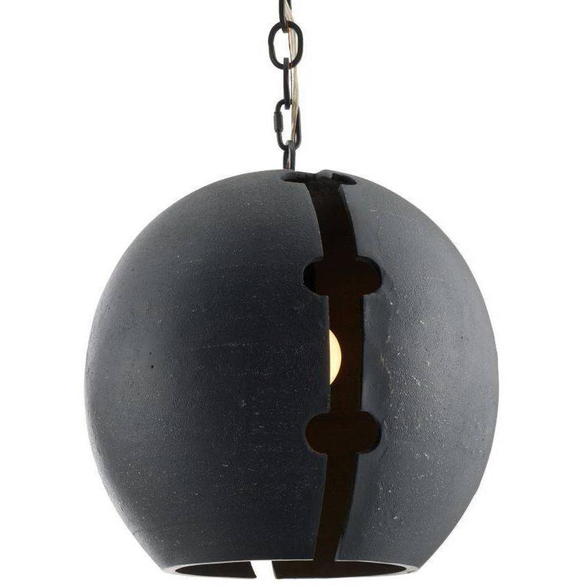 Arteriors DPI10 Hartland 1 Light 16 inch Matte Charcoal Pendant Ceiling Light