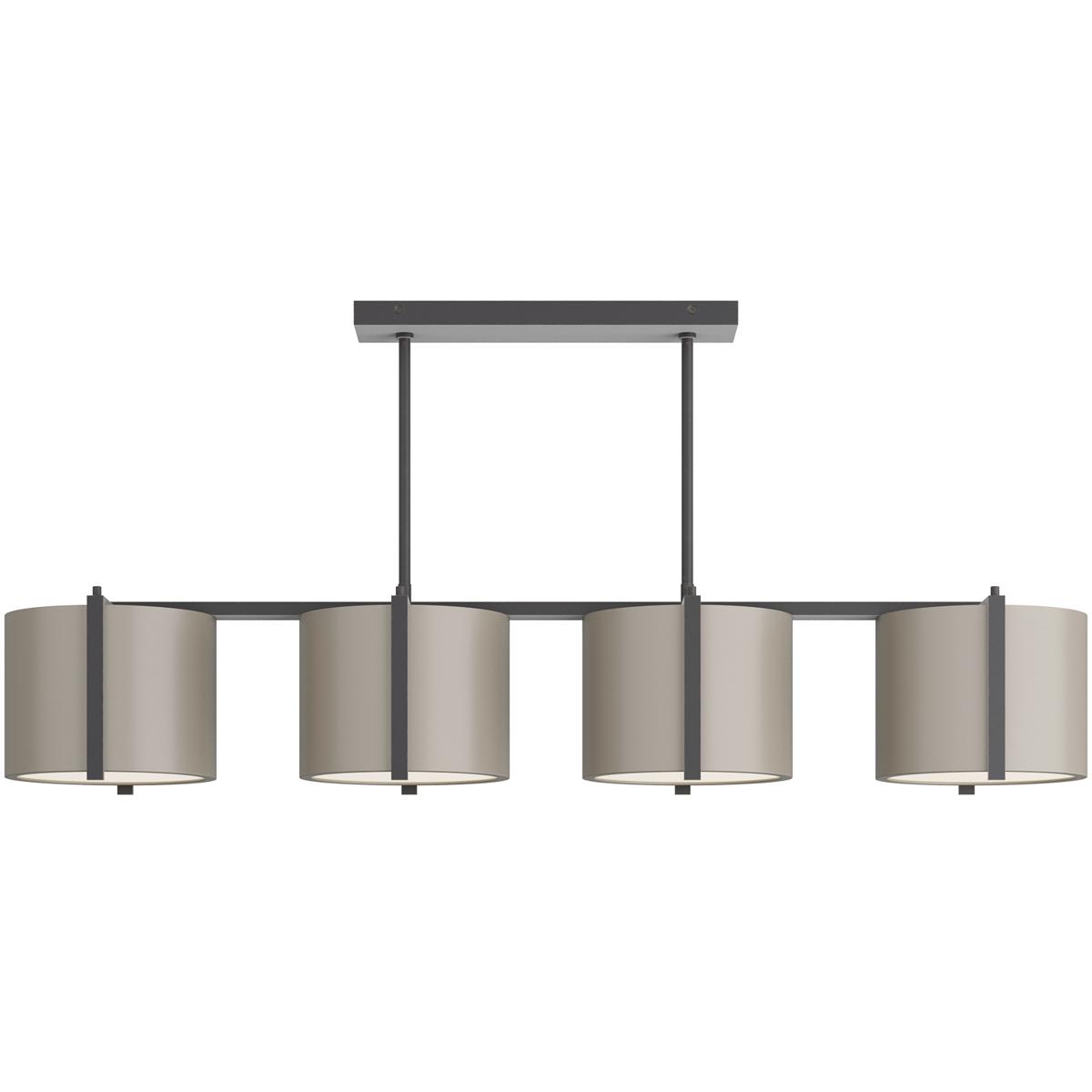 Arteriors DRC05 Zachary 4 Light 52 inch Taupe Linear Chandelier Ceiling Light