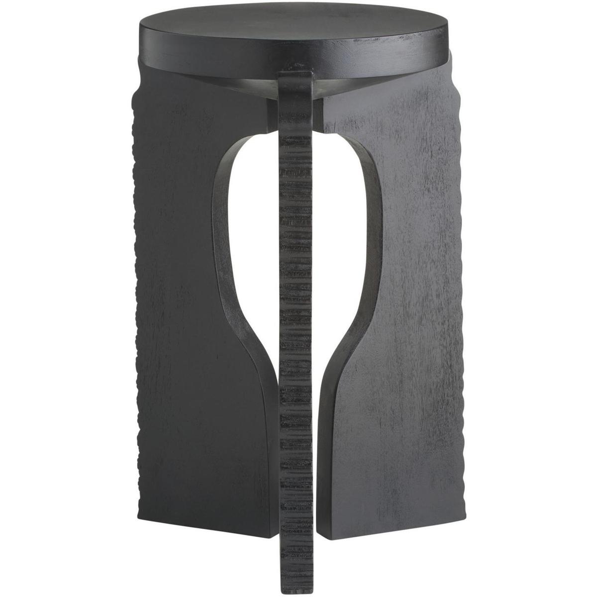 Arteriors FAI22 Knight 24 X 15.5 inch Ebony Accent Table