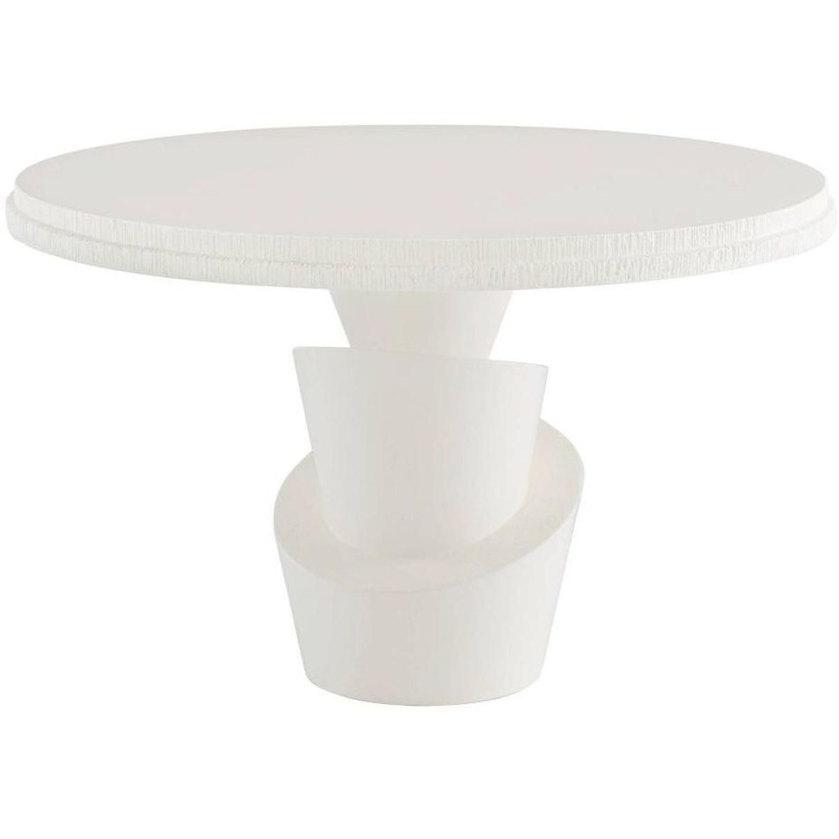 Arteriors Outdoor Figueroa Ivory Concrete Round Dining Table