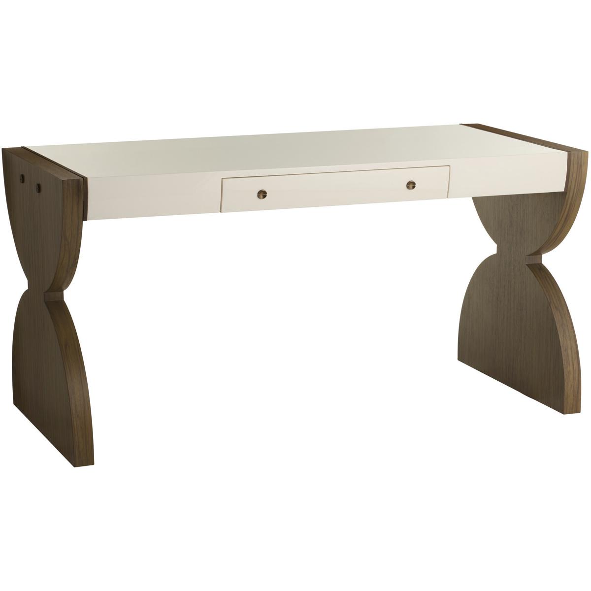 Arteriors FKS08 Myra 60 inch Opal and Vintage Brass Desk