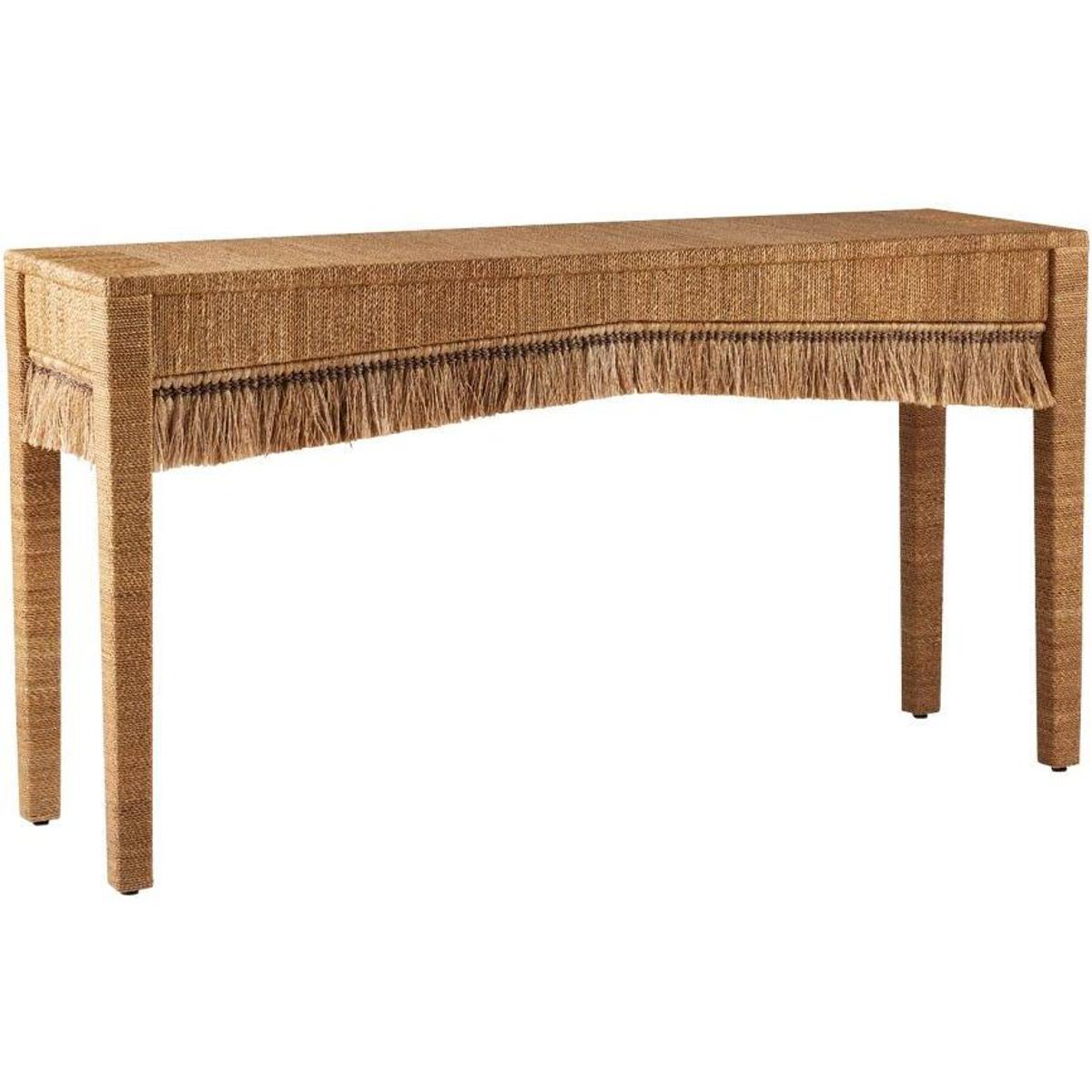 Arteriors FLS09 Kai 60 X 18 inch Natural Abaca Console