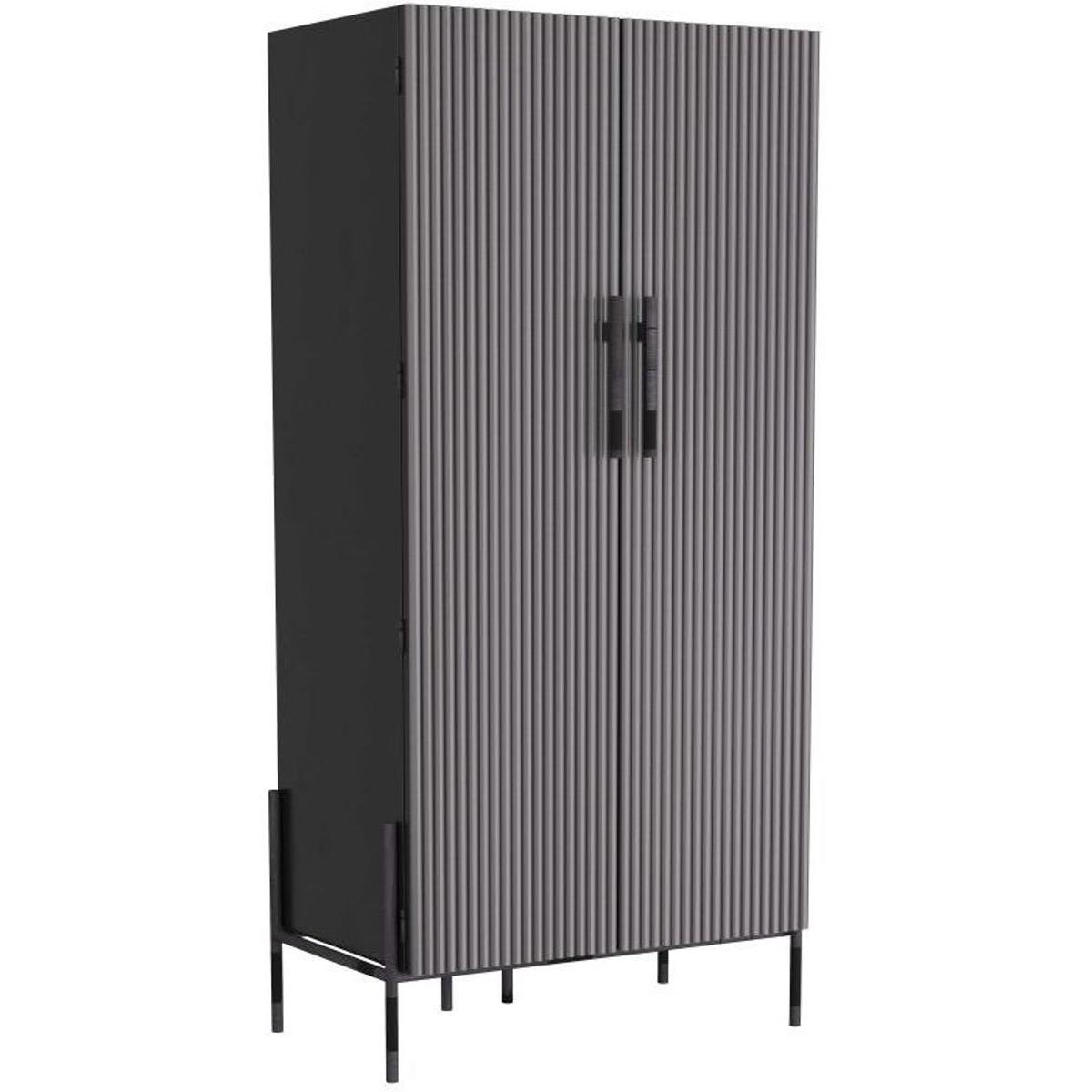 Arteriors FNI01 Thurman Graphite Cabinet
