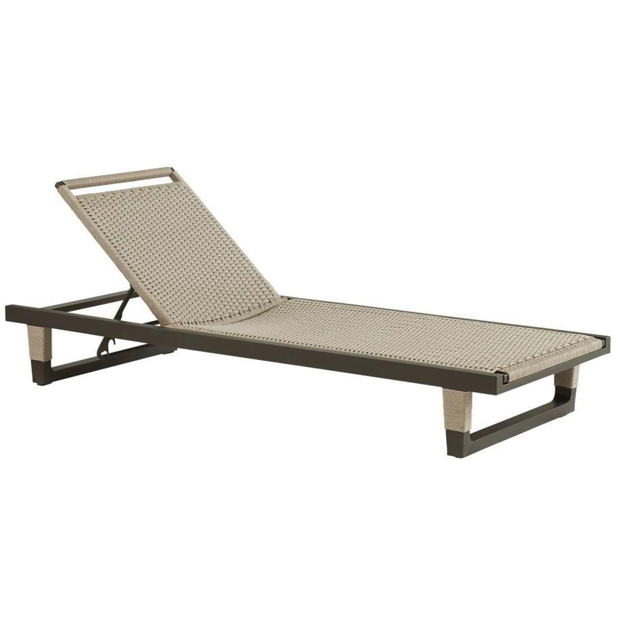 Arteriors FTS01 Daytona Buff and Blackened Bronze Outdoor Chaise
