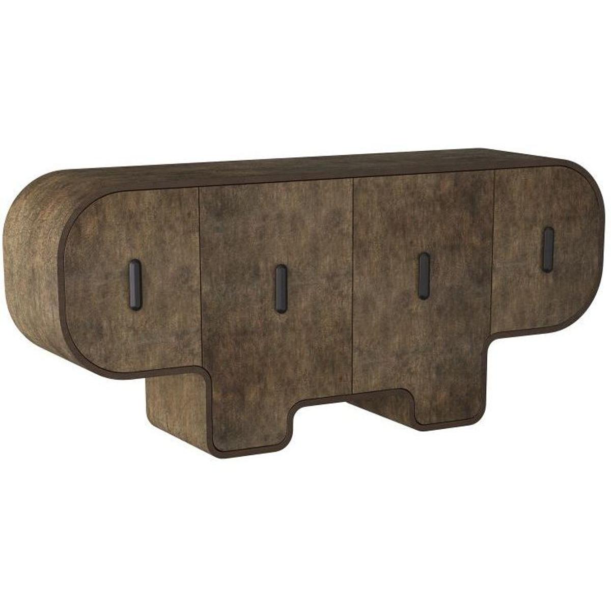 Arteriors FZS08 Bruno 72 inch Tortoise Burl Credenza