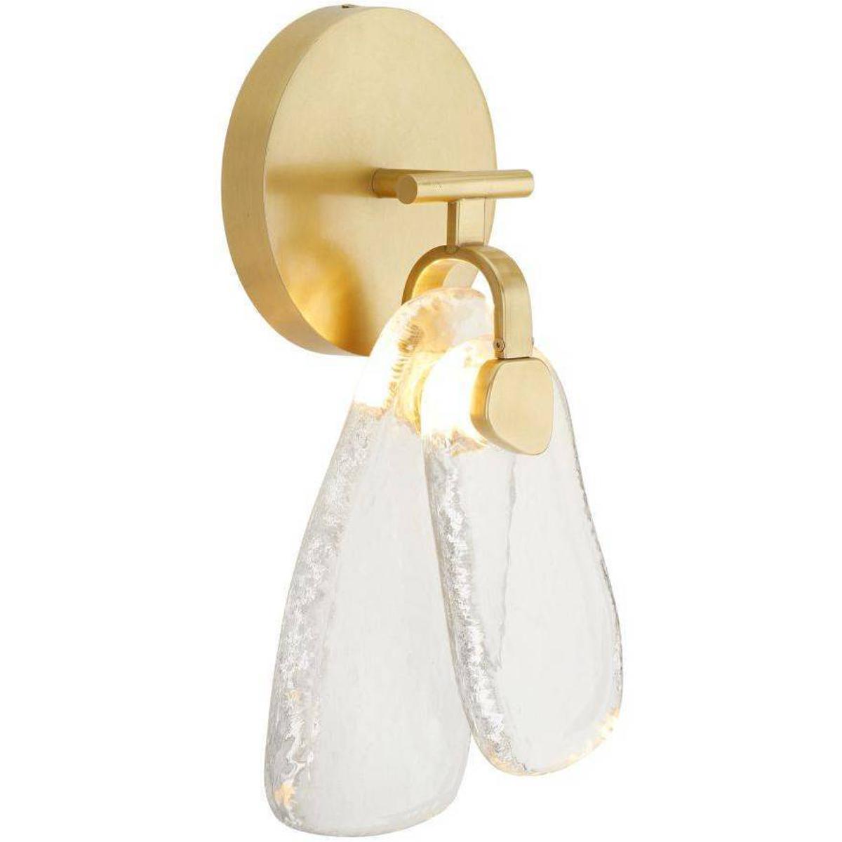 Arteriors GADWC06 Melt LED 7.5 inch Antique Brass ADA Sconce Wall Light