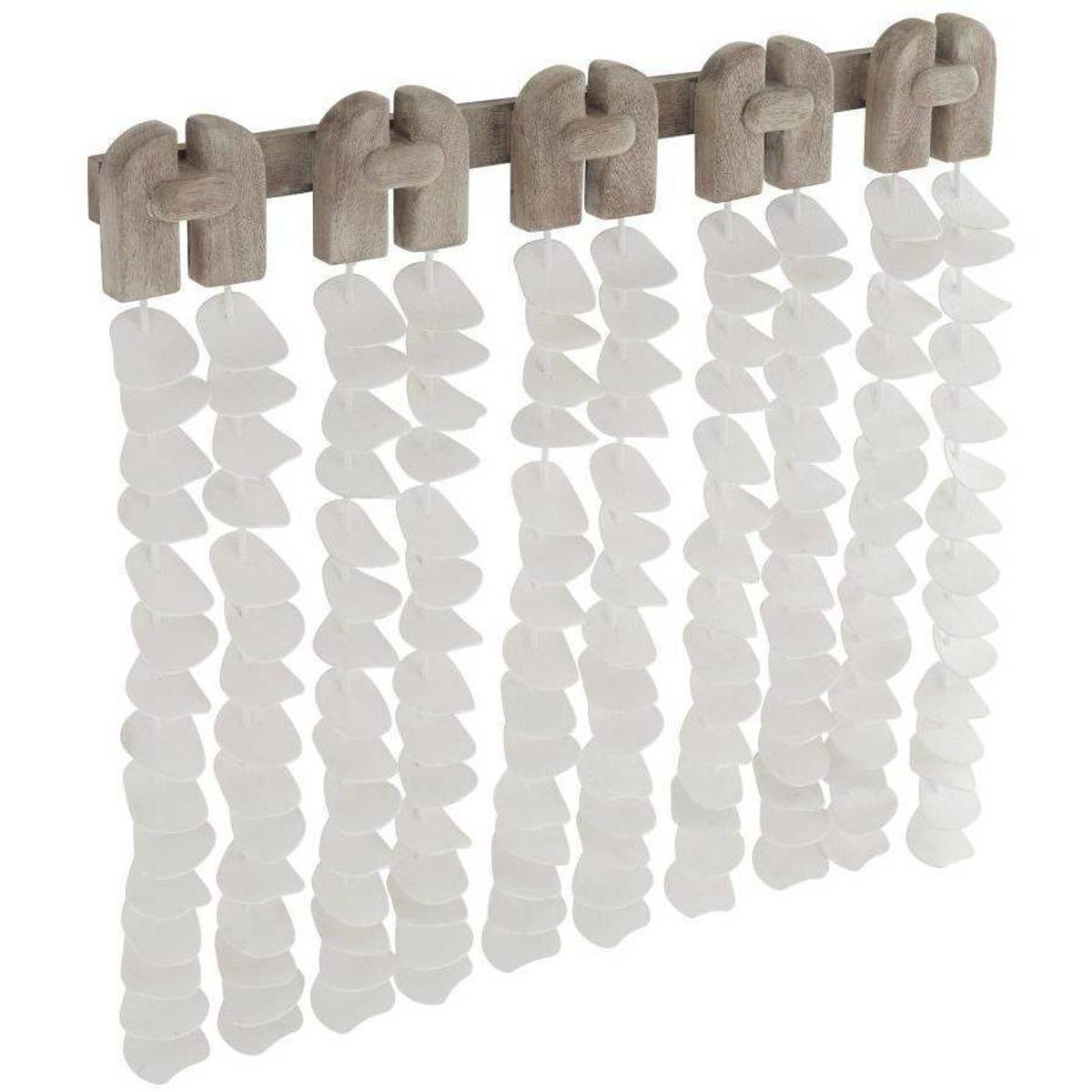 Arteriors GAWPI01 Melt White Gesso and Smoke Wall Decor