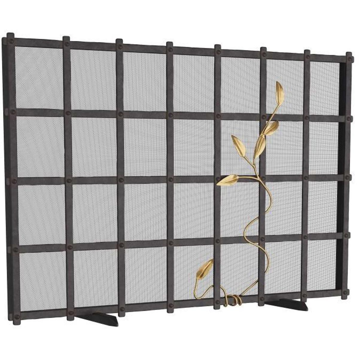 Arteriors GDAFI01 Rivet 48 X 325 inch Fire Screen