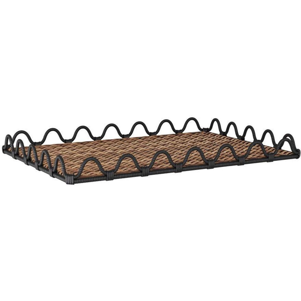 Arteriors GKAYS01 Mar Black & Natural Tray