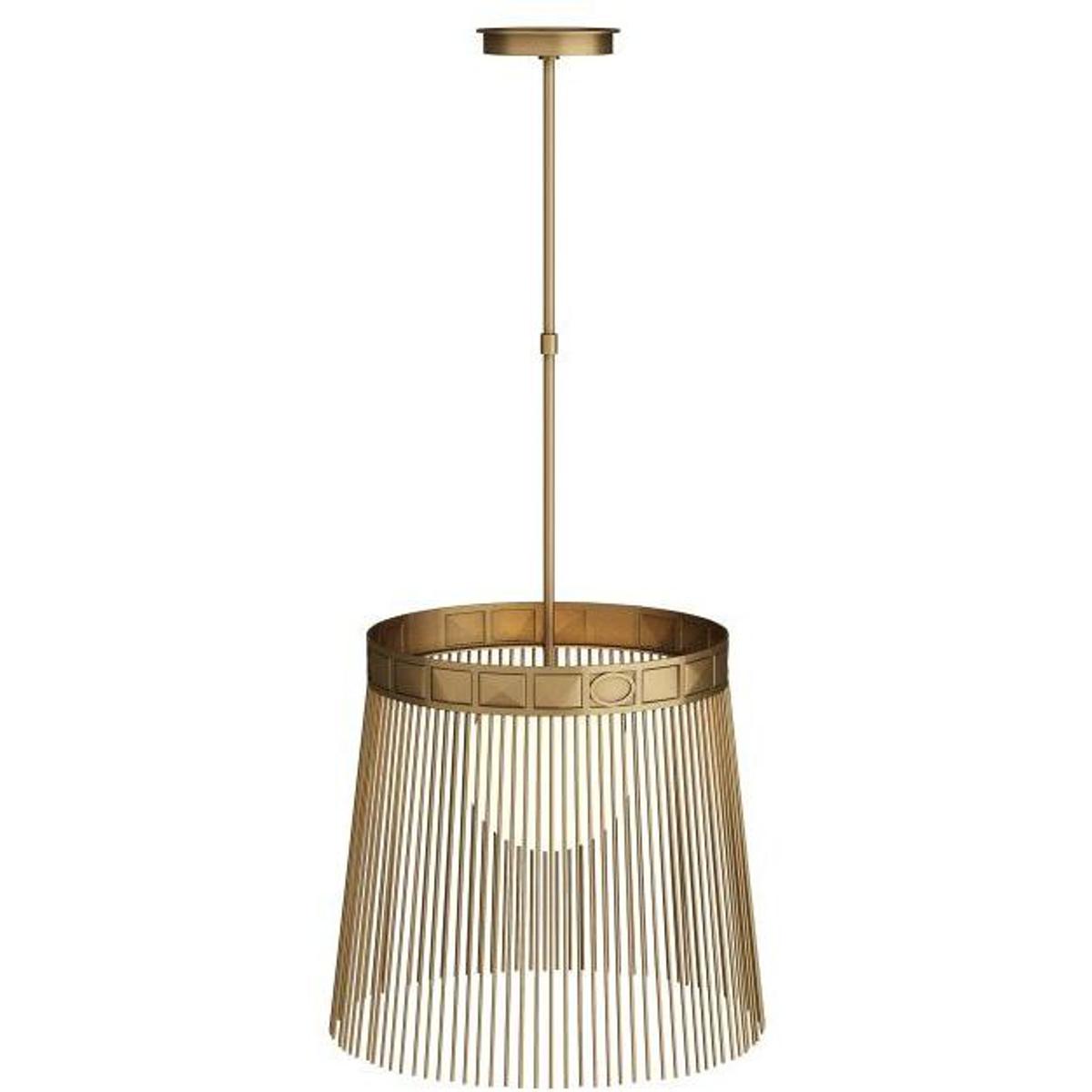Arteriors GKDSC01 Empire 1 Light 19 inch Antique Brass Pendant Ceiling Light