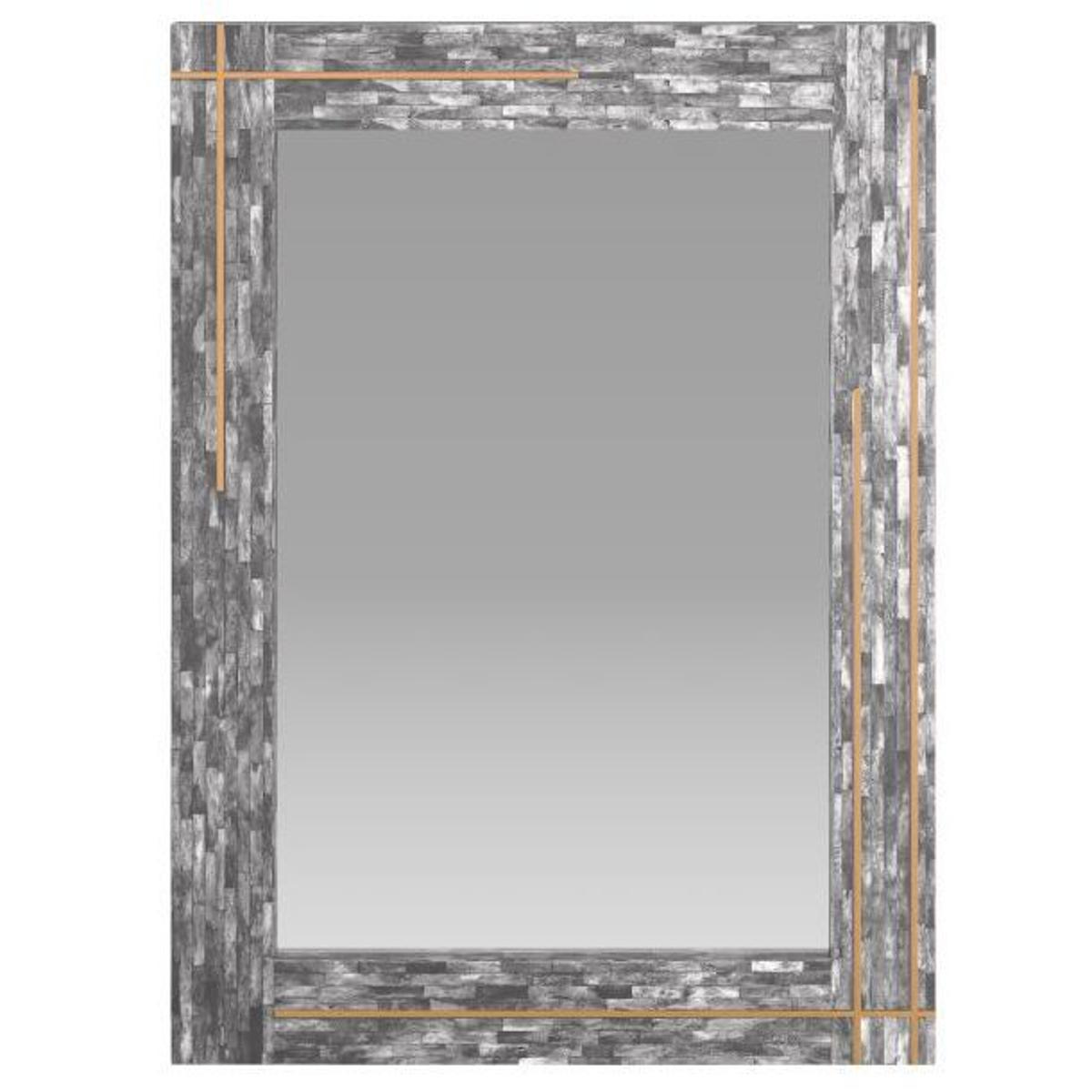 Arteriors WMI33 Yvette 40 X 30 inch Gray Mirror
