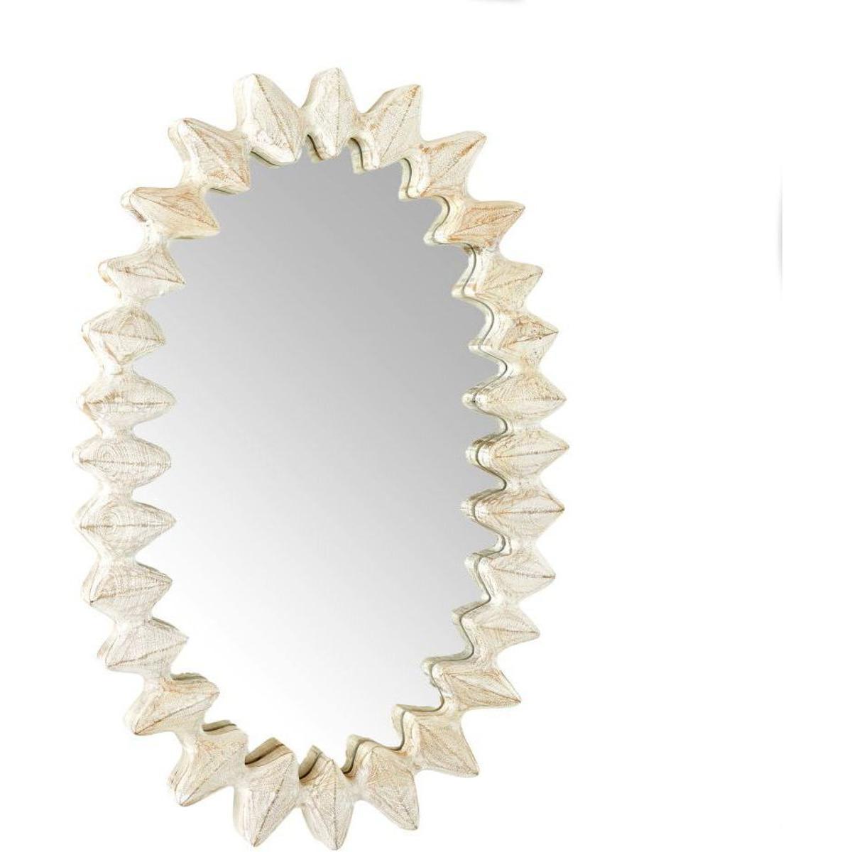 Arteriors WMI46 Cicada 40 X 27 inch Sandblasted Whitewash Mirror