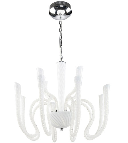 ARTCRAFT Palazzo LED Chandelier in Chrome AC7058