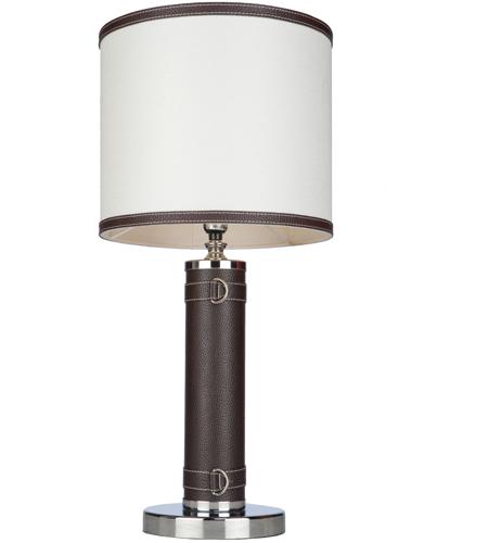 Artcraft SC878WH Bay Street 26 inch 100 watt White Table Lamp Portable Light
