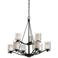 Artcraft AC1139OB Andover 9 Light 30 inch Oil Rubbed Bronze Chandelier Ceiling Light photo thumbnail