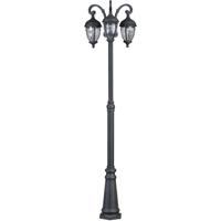 Artcraft AC8569OB Anapolis 3 Light 92 inch Oil Rubbed Bronze Outdoor Post Light thumb