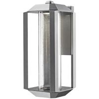Artcraft AC9091SL Wexford LED 17 inch Slate Outdoor Wall Light in Silver Leaf photo thumbnail