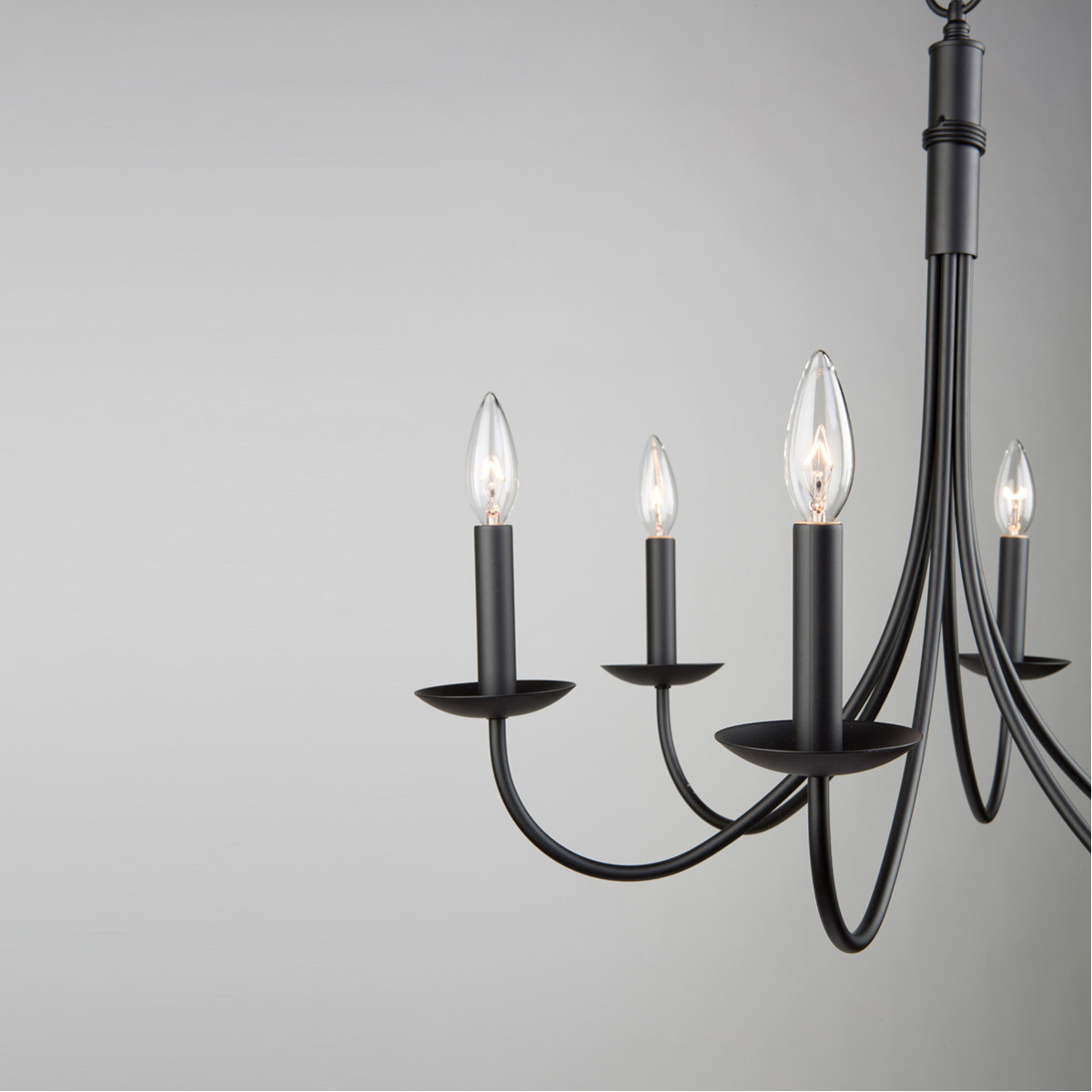 Artcraft Lighting AC1786EB Wrought Iron Chandelier Black 778350178648 eBay