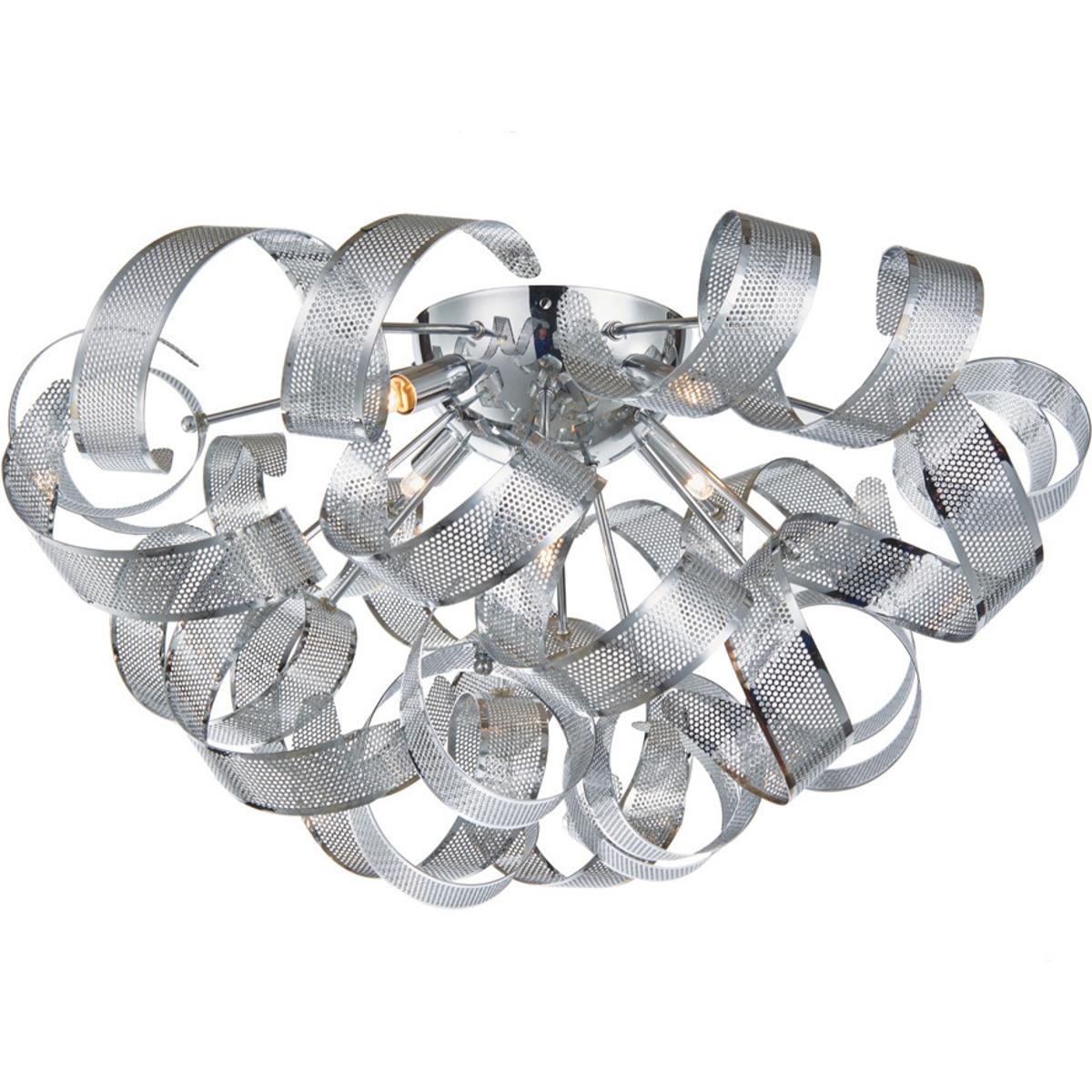 Artcraft Lighting AC7360 Ava Flush Mount Brushed Nickel | eBay