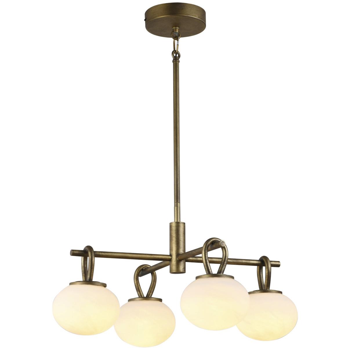 Artcraft AC12256LB Velora LED 20 inch Legacy Brass Pendant Ceiling Light