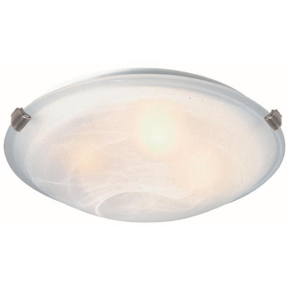Artcraft AC2352SPBN Clip Flush LED 15 inch Brushed Nickel Flush Mount Ceiling Light