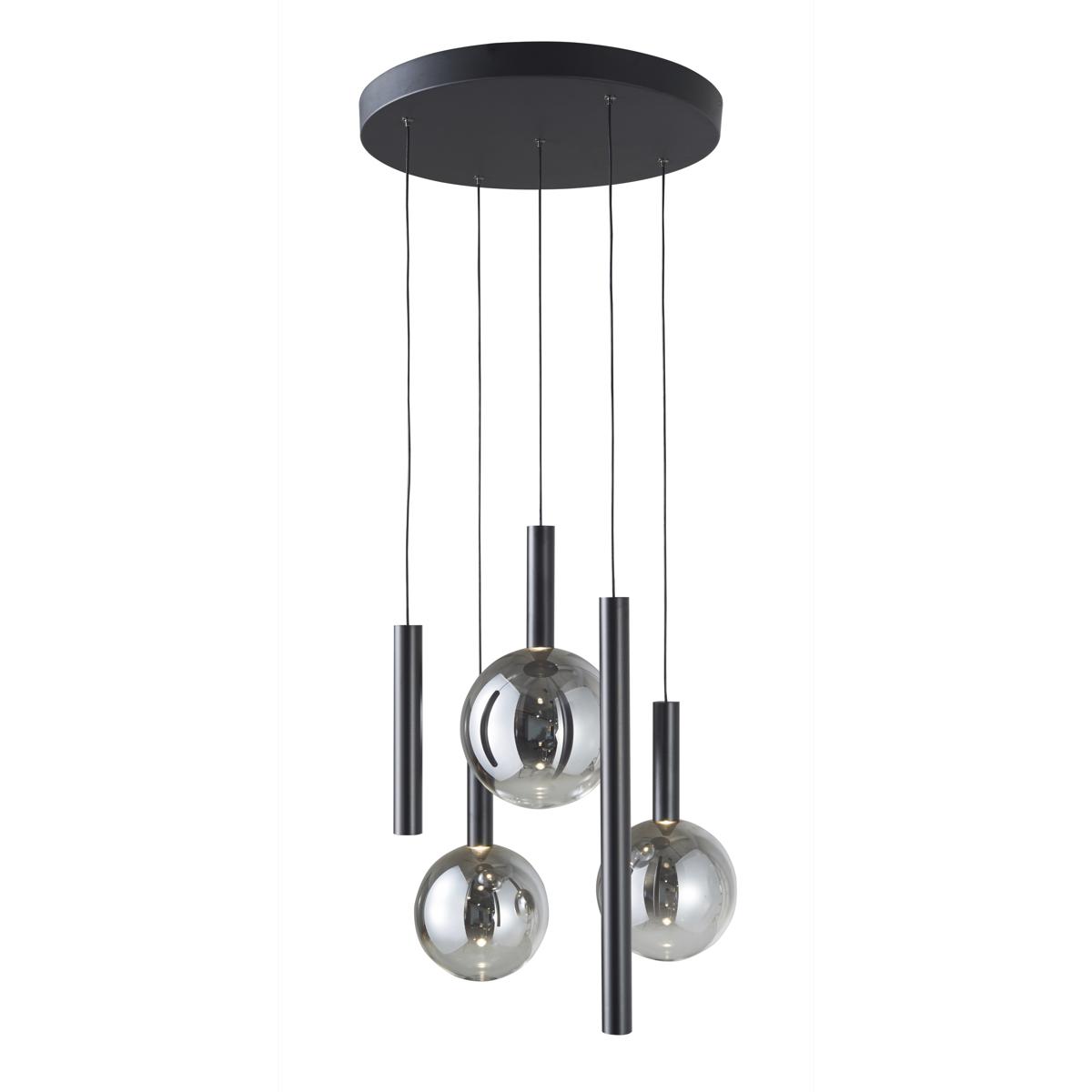 Artcraft AC5005BK Modella LED 21.25 inch Black Pendant Ceiling Light