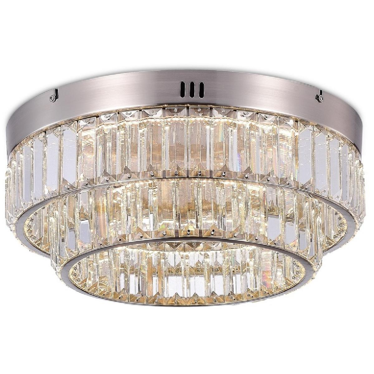 Artcraft AC6725SN Stella LED 15.74 inch Satin Nickel Flush Mount Ceiling Light