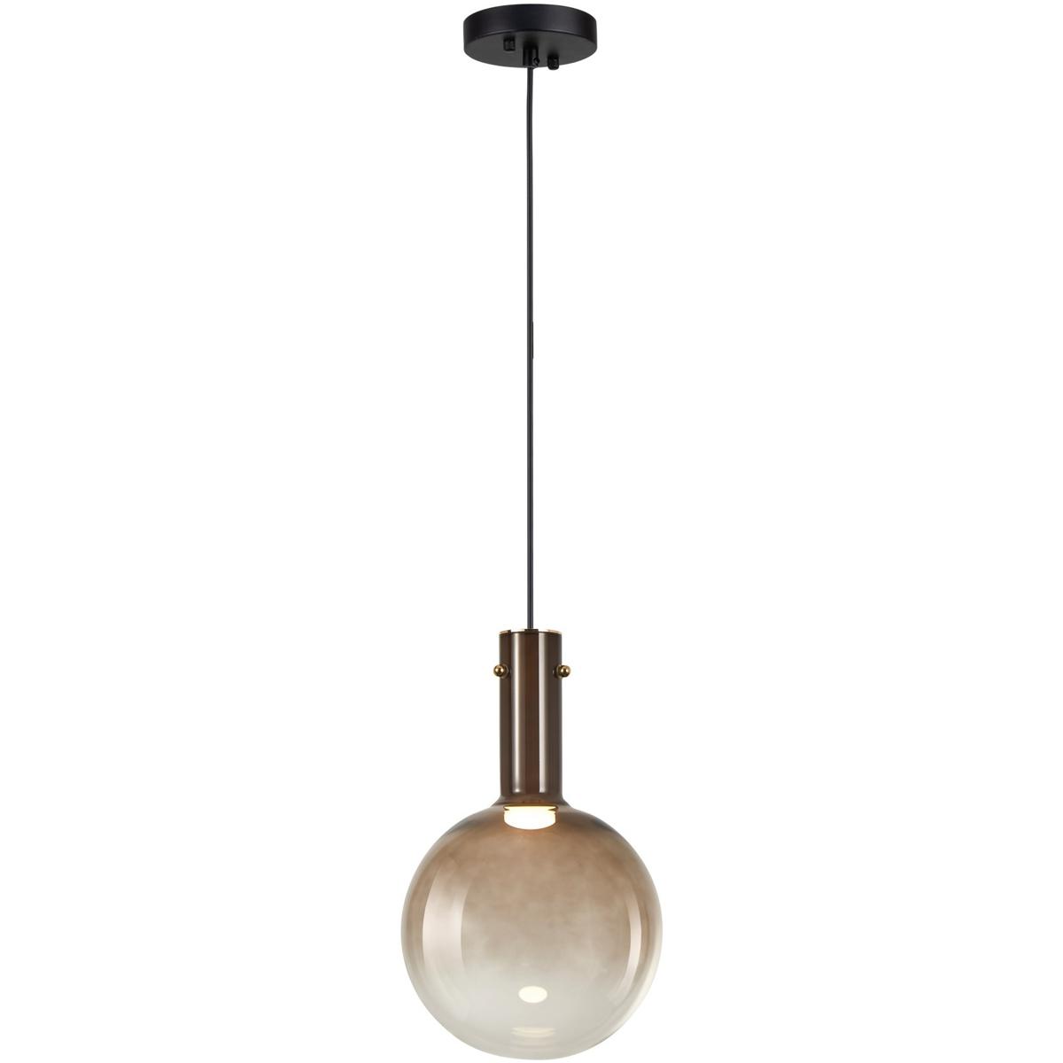Artcraft AC6830CO Alexis LED 8 inch Coffee Pendant Ceiling Light