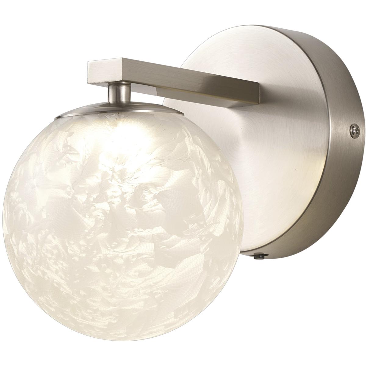 Artcraft AC6961BN Forma LED 5.1 inch Brushed Nickel Wall Sconce Wall Light