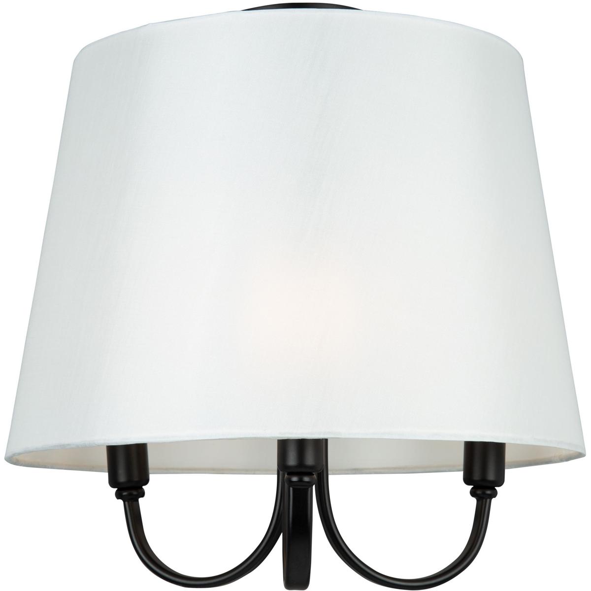 Artcraft SC13334BK Rhythm LED 15.7 inch Black Semi-Flush Mount Ceiling Light