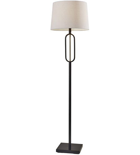 Adesso 1573-01 Harold 60 inch 150 watt Black Floor Lamp Portable Light, Simplee Adesso photo