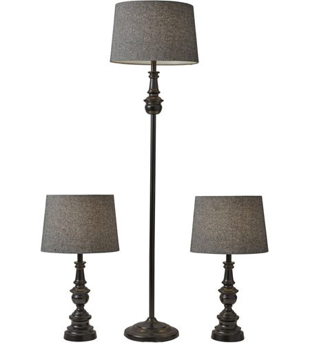 Dark Bronze Table Lamps Portable Light, Lamps Plus Floor Lamp With Table