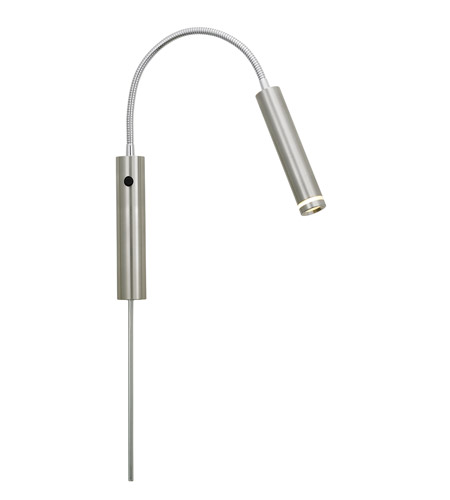 Adesso Eos 1 Light Wall Lamp in Satin Steel 3172-22 photo