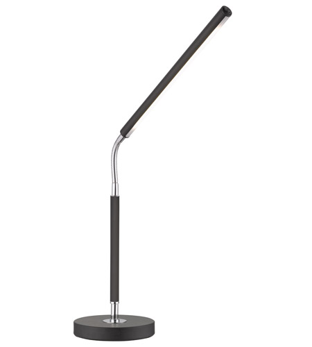 Adesso Wanda Desk Lamp in Black/Chrome 3297-01 photo