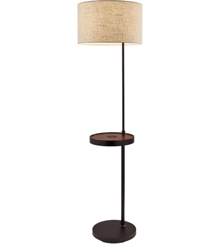 Adesso 3691 01 Oliver 64 Inch 150 00, Adesso Wireless Charging Floor Lamp