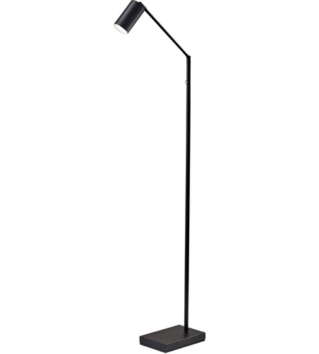 Painted Metal Floor Lamp Portable Light, Minimal Floor Lamp