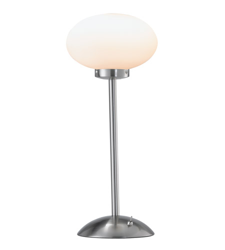 Adesso Astral 1 Light LED Table Lamp in Satin Steel 4300-22 photo